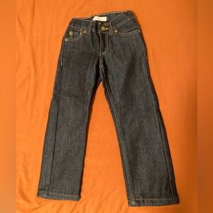Levi’s toddler boy 511 slim jeans dark wash size 4